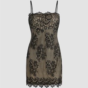 Floral Mini Lace Dress